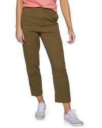O'neill Sportswear - High Waist Cotton Chino Pants - Lyst