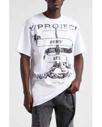 Y. Project - Evergreen Paris' Best Organic Cotton Graphic T-shirt - Lyst