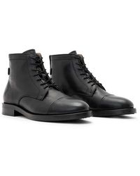 AllSaints - Bloom Lace-Up Boot - Lyst