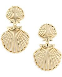 BaubleBar - Marni Seashell Drop Earrings - Lyst