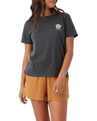 O'neill Sportswear - Adorned Cotton Graphic T-shirt - Lyst