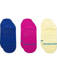Stance - Icon Assorted 3-Pack No Show Socks - Lyst