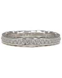 Classicharms - Sophie Molten Eternity Stackable Ring - Lyst