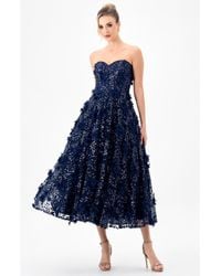 Bariano - Adela Sweetheart Petal Midi - Lyst