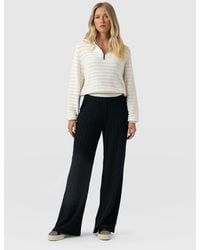 Saint + Sofia - Victory Straight Leg Pant - Lyst