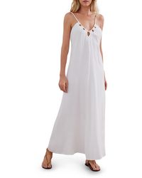 ViX - Zima Solid Cover-up Dress - Lyst