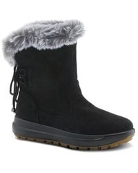 Flexus by Spring Step - Snowbird Faux Fur Waterproof Boot - Lyst