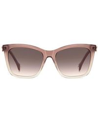 Carolina Herrera - Her 55Mm Gradient Rectangular Sunglasses - Lyst