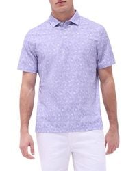 Bugatchi - Victor Ooohcotton Floral Polo - Lyst