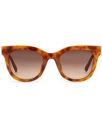 Fossil - 51Mm Gradient Cat Eye Sunglasses - Lyst