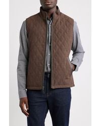 Johnston & Murphy - Upton Quilted Reversible Vest - Lyst