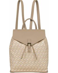 Lancaster - Backpack With Flap And Snap Closure Ikon - Lyst