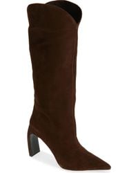 Jeffrey Campbell - Pinpoint Pointed Toe Knee High Boot - Lyst
