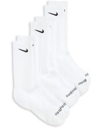 Nike - 3-Pack Everyday Plus Cushion Crew Training Socks - Lyst