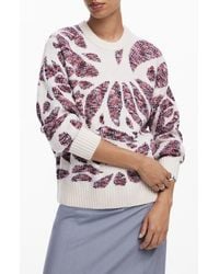 Desigual - Kamloops Floral Crewneck Sweater - Lyst
