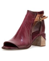 A.s.98 - Maxwell Open Toe Bootie - Lyst