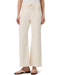 PAIGE - Ari Drawstring Wide Leg Pants - Lyst