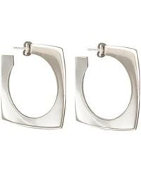 CXC - Aldaba Slim Hoop Earrings - Lyst