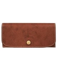 Longchamp - Épure Continental Leather Wallet - Lyst