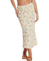 Billabong - ' Summer Side Collection Kismet Floral Midi Skirt - Lyst