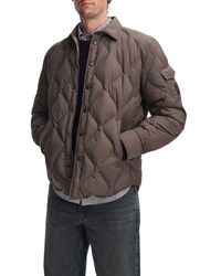 Rag & Bone - Dane Quilted Shirt Jacket - Lyst