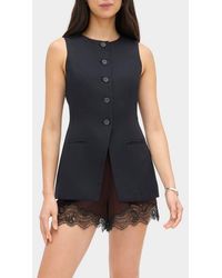 ALIGNE - Leo Collarless Vest - Lyst