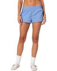Edikted - Nikki Stripe Nylon Shorts - Lyst