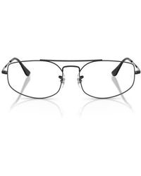 Ray-Ban - 56Mm Irregular Optical Glasses - Lyst