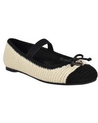 Guess - Maysa Mary Jane Cap Toe Flat - Lyst