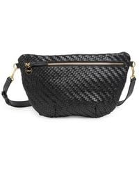 Clare V. - Grande Woven Leather Belt Bag - Lyst