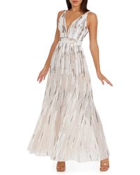 Dress the Population - Samira Sequin Embellished Gown - Lyst