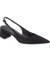 Steve Madden - Robyn Pointed Toe Slingback Pump - Lyst