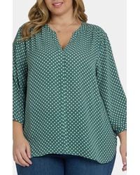 NYDJ - Pintuck Top - Lyst