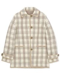 Fortela - Danielle Plaid Wool Jacket - Lyst