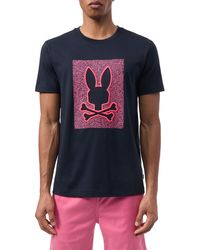 Psycho Bunny - Livingston Cotton Graphic T-shirt - Lyst