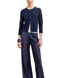 La Ligne - Solid Lean Lines Cardigan - Lyst