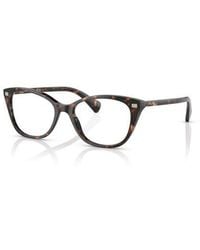 Ralph - 53Mm Rectangle Optical Glasses - Lyst