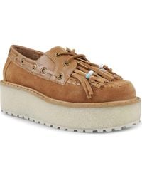 Zigi - Skipper Platform Wedge Loafer - Lyst