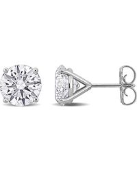 Julianna B - 5 Ctw Lab-Grown Diamond Stud Earrings 14K - Lyst