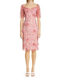 marchesa cocktail dress