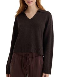 Bella Dahl - Johnny Collar Pullover Sweater - Lyst
