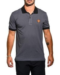 Maceoo - Mozartsquaretip Stretch Nylon Polo - Lyst
