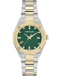 Ferragamo - Edge Bracelet Watch, 34Mm - Lyst