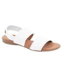 Andre Assous - Nigella Featherweight Woven Slingback Sandal - Lyst