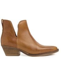 Celtic & Co. - Split Detail Ankle Boot - Lyst