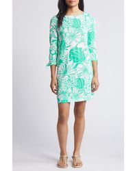 Lilly Pulitzer - Lilly Pulitzer Lidia Floral Boatneck Dress - Lyst