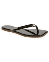 TKEES - Lily Square Toe Flip Flop - Lyst