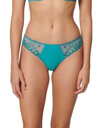 Simone Perele - 'delice' Embroidered Thong - Lyst