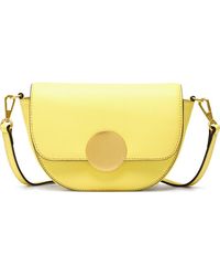 orYANY - Lottie Leather Saddle Crossbody Bag - Lyst
