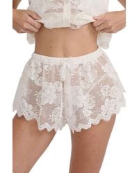 KAT THE LABEL - Florence Lace Shorts - Lyst